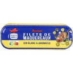 Filets de maquereauxx au vin blanc & aromates 176g