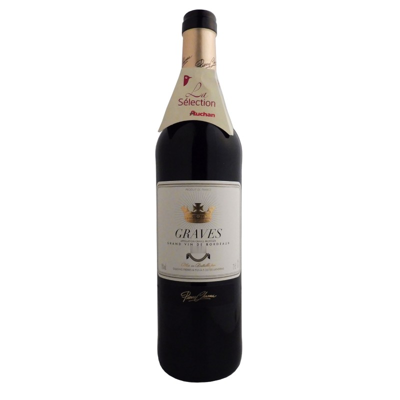Vin rouge graves AOP 12.5% 75cl