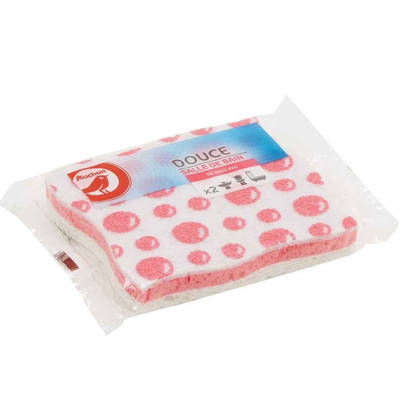 Eponge Douce Salle de Bain x2