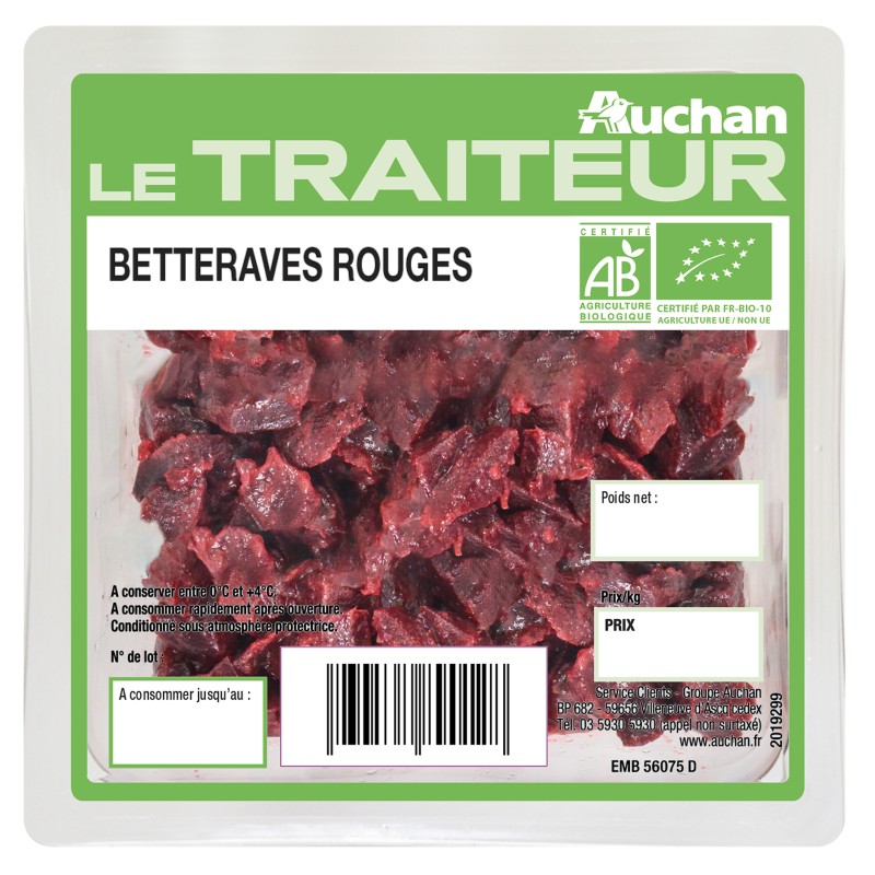 Bio Betteraves rouges 200g