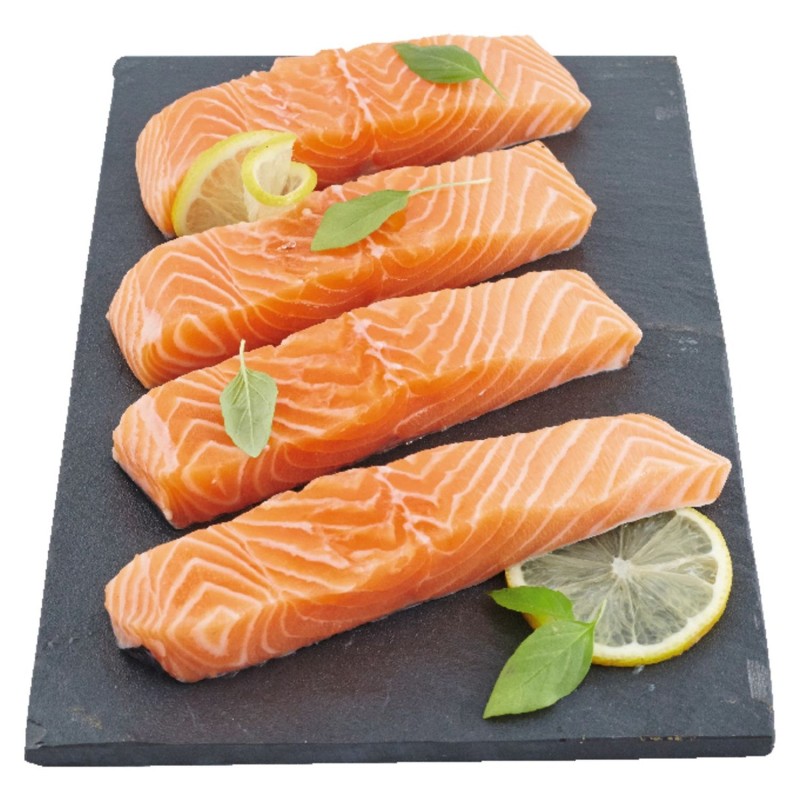 CULTIVONS LE BON Pavés de saumon d'Ecosse x4 500g
