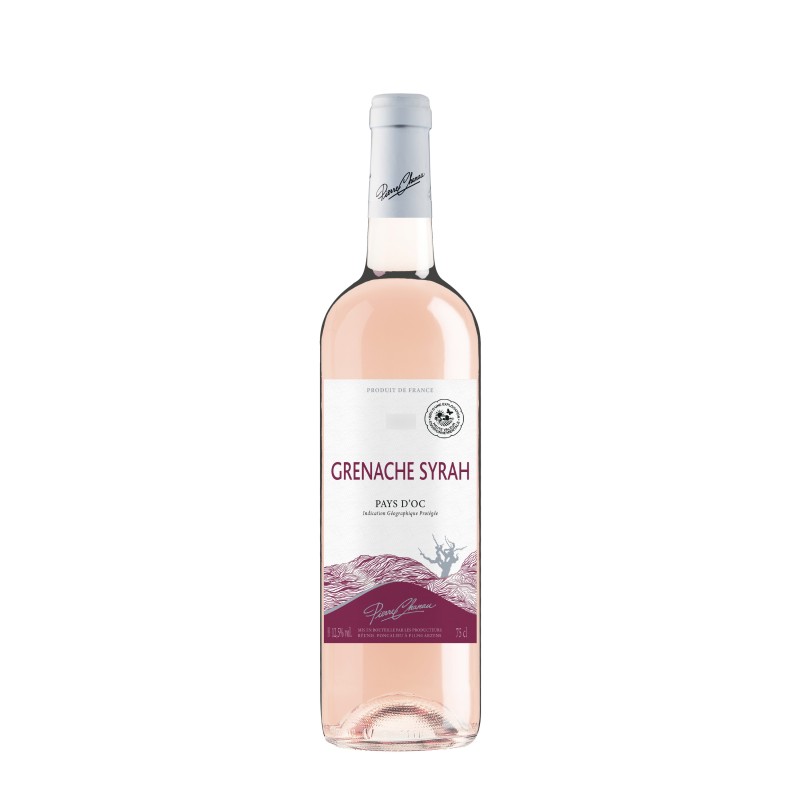 Vin rosé Pays d'Oc IGP 12.5% 75cl