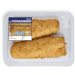 Filets de colin d'Alaska panés x2 220g