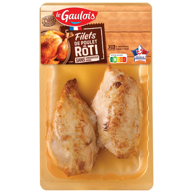 Filet de Poulet Rôti x2 230g