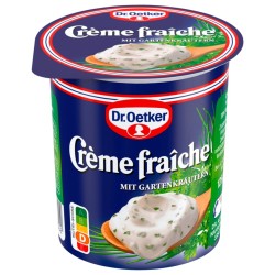Crème fraîche aux herbes du jardin 30%MG 125g