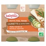 Petits Pois Panais Courgette Veau dès 6 mois 2x200g