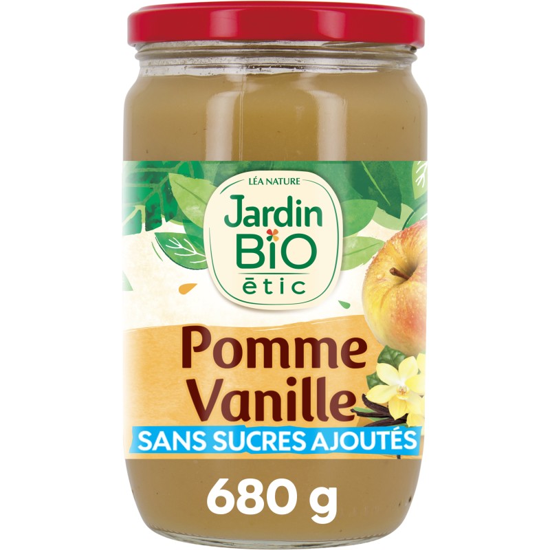 Compote Pomme et Vanille 680g