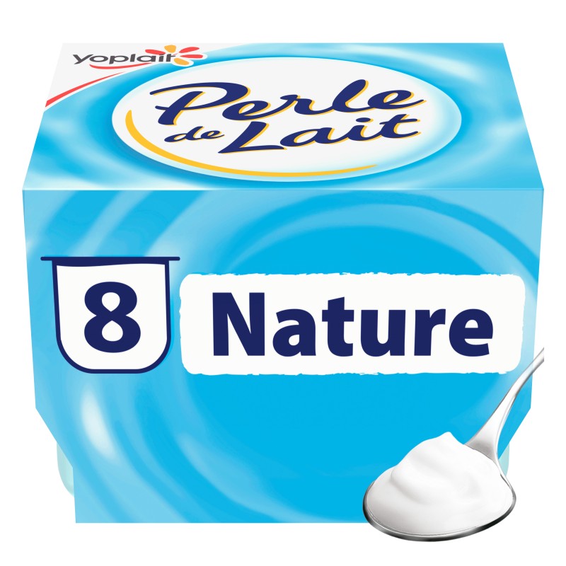 Perle de Lait Nature 8x125g