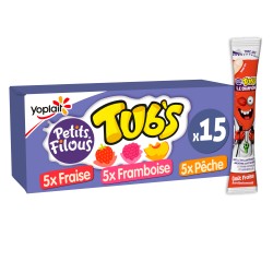 Tub's à boire aux fruits x15 555g