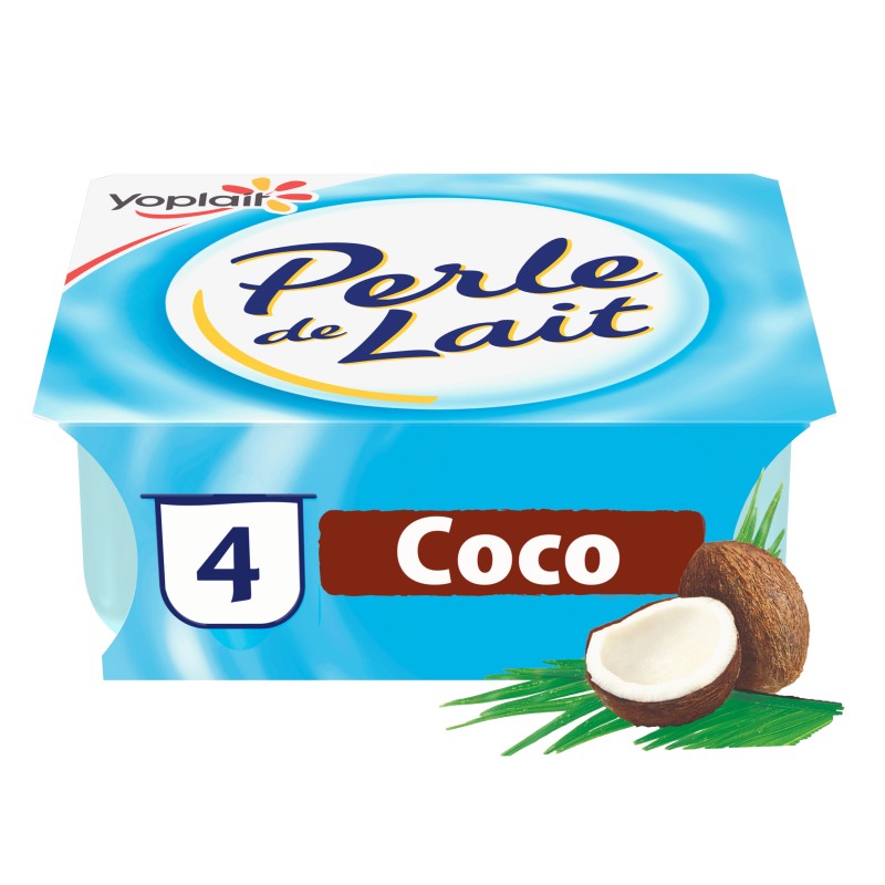 Perle de Lait Noix de Coco 4x125g