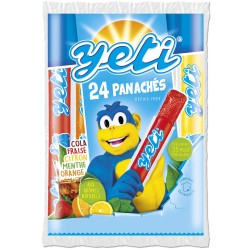 Bâtonnets à l'eau panaché x24