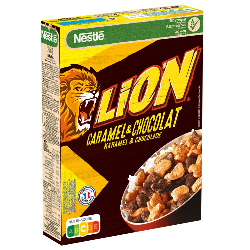 Lion Céréales Caramel et Chocolat 400g