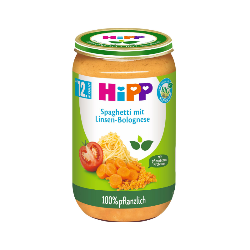 Spaghetti à la bolognaise de lentilles bio dès 12 mois 250g