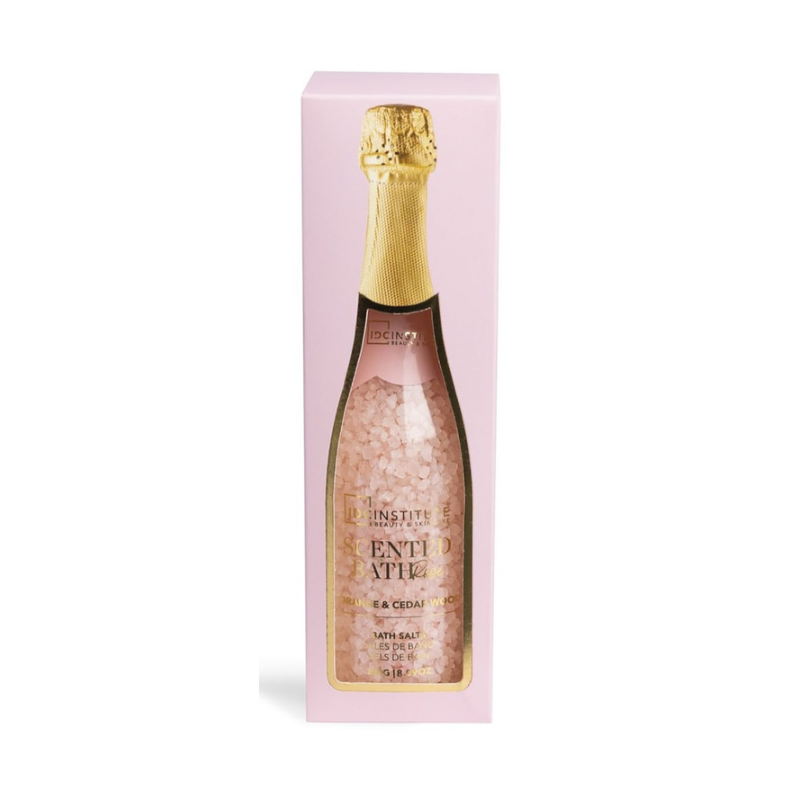 Coffret bouteille sel de bain parfumé 230g