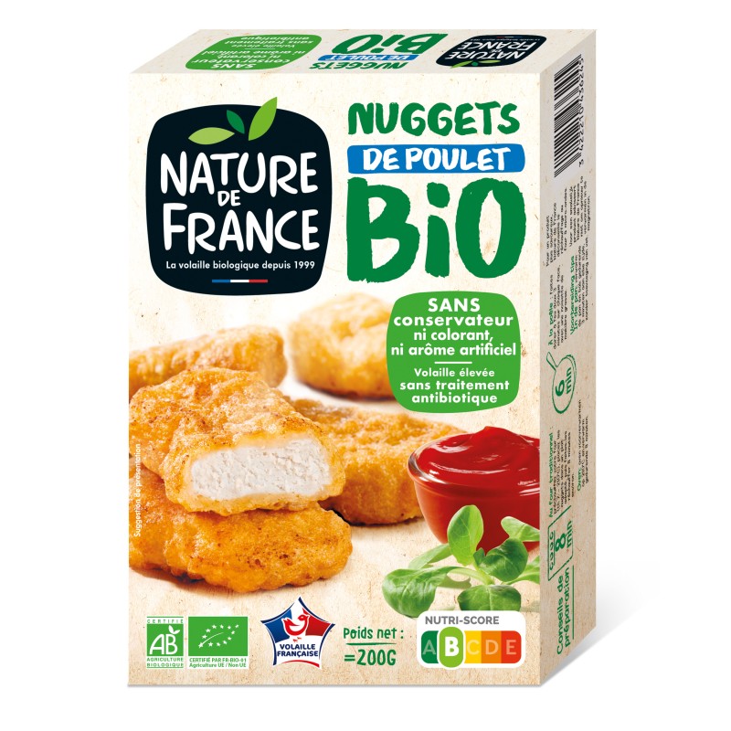 Bio Nuggets au Poulet 200g