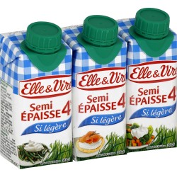 Crème Semi Epaisse 4%MG 3x20cl