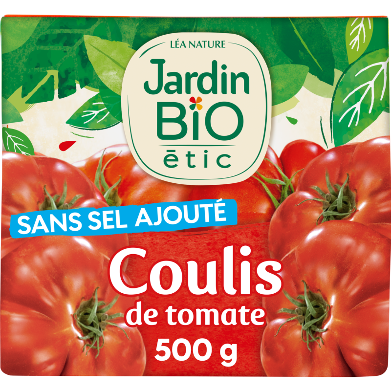 Coulis de Tomate Sans Sel Ajouté 500g