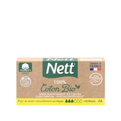 Bio Tampon Normal Coton x16