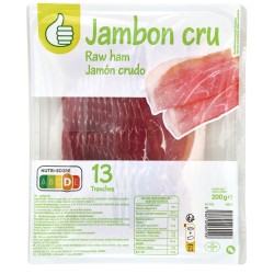 Jambon Cru 13 Tranches 200g