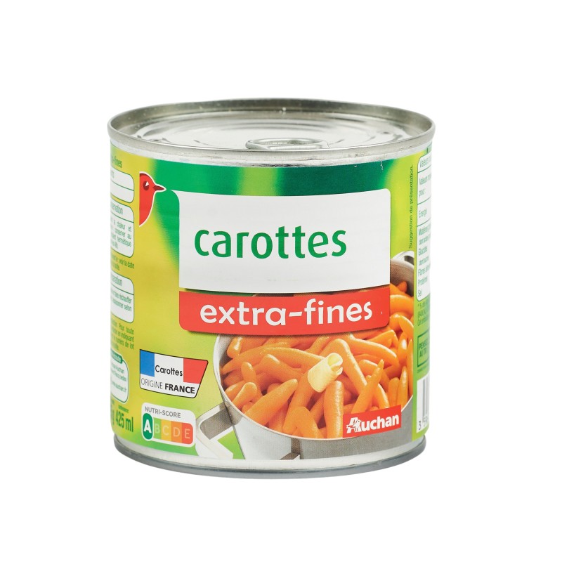 Carottes extra fines 400g