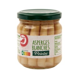 Pointes d'asperges blanches 110g