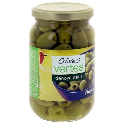 Olives Vertes Dénoyautées 160g
