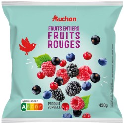 Mélange de fruits rouges entiers 450g