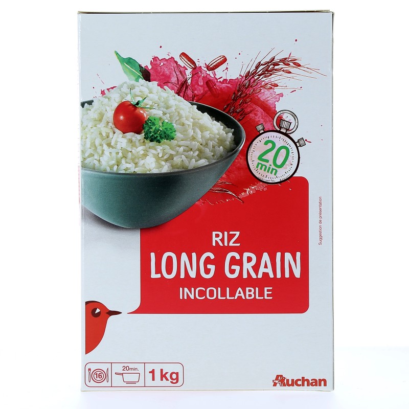Riz Long Grain Incollable 1kg