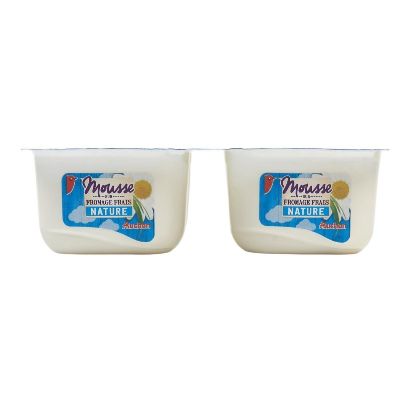 Mousse de Fromage Frais Nature 3.4%MG 4x100g