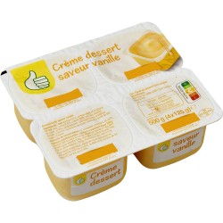 Crème Dessert Vanille 4x125g