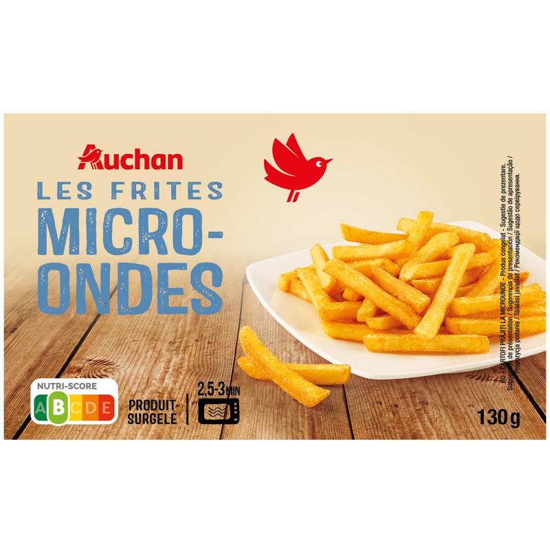 Frites pour micro ondes 130g