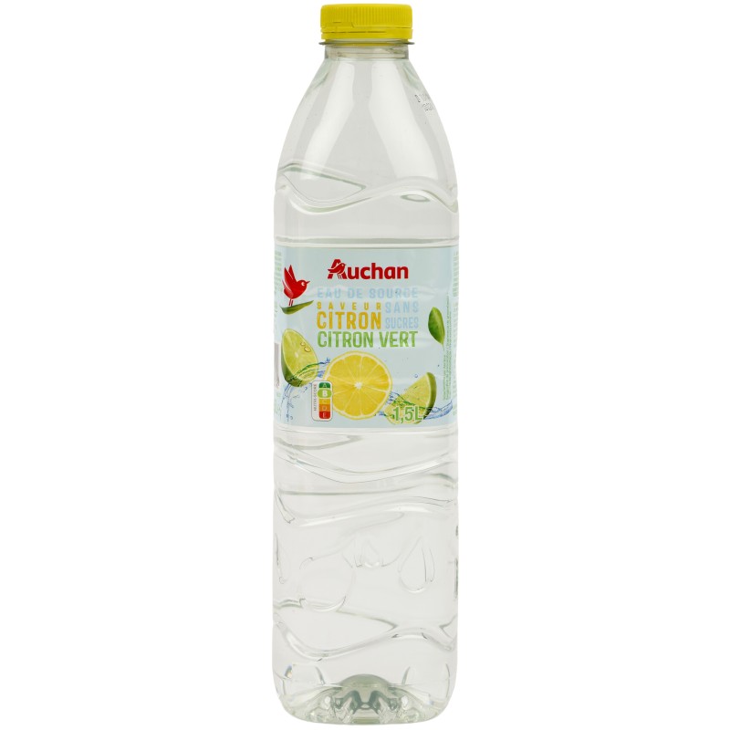 Eau Aromatisée Citron-Citron Vert 1.5l