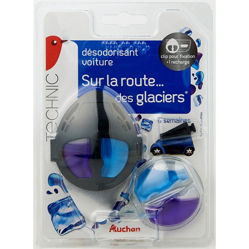Désodorisant Voiture Route des Glaciers+Recharge x1