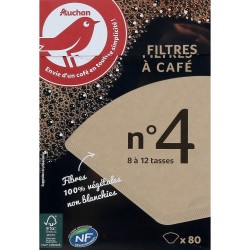 Filtres à Café n°4 x80