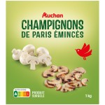 Champignons de Paris émincés 1kg