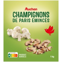 Champignons de Paris émincés 1kg