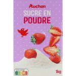 Sucre blanc en poudre 1kg