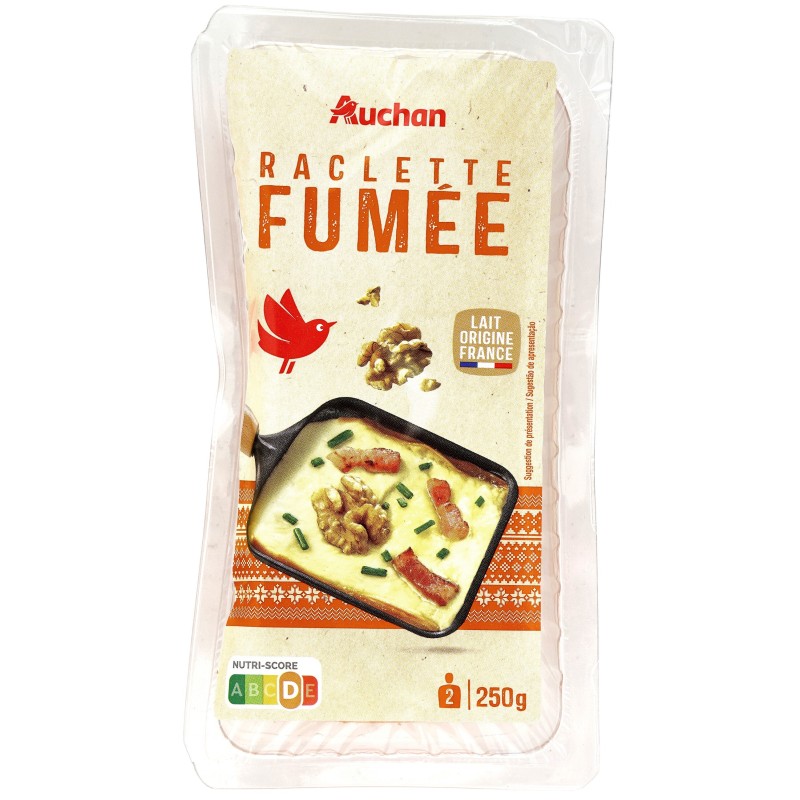 Raclette fumé 10 tranches 250g