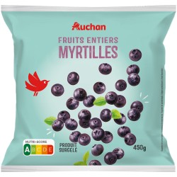 Myrtilles fruits entiers 450g