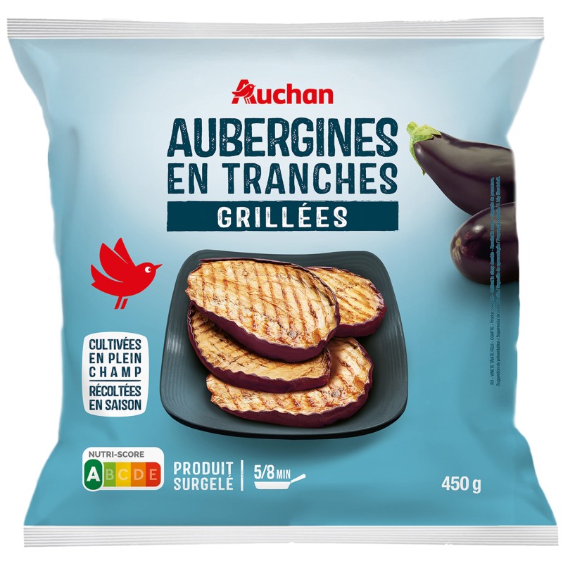Aubergines Grillées 450g