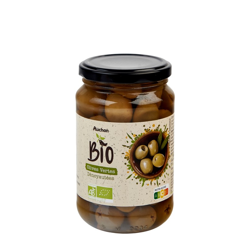 Olives Vertes Dénoyautées 160g