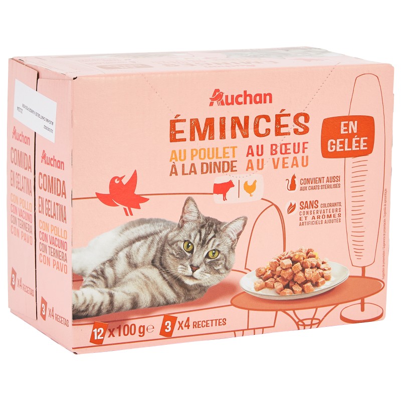 Emincés en Gelée Viandes 12x100g