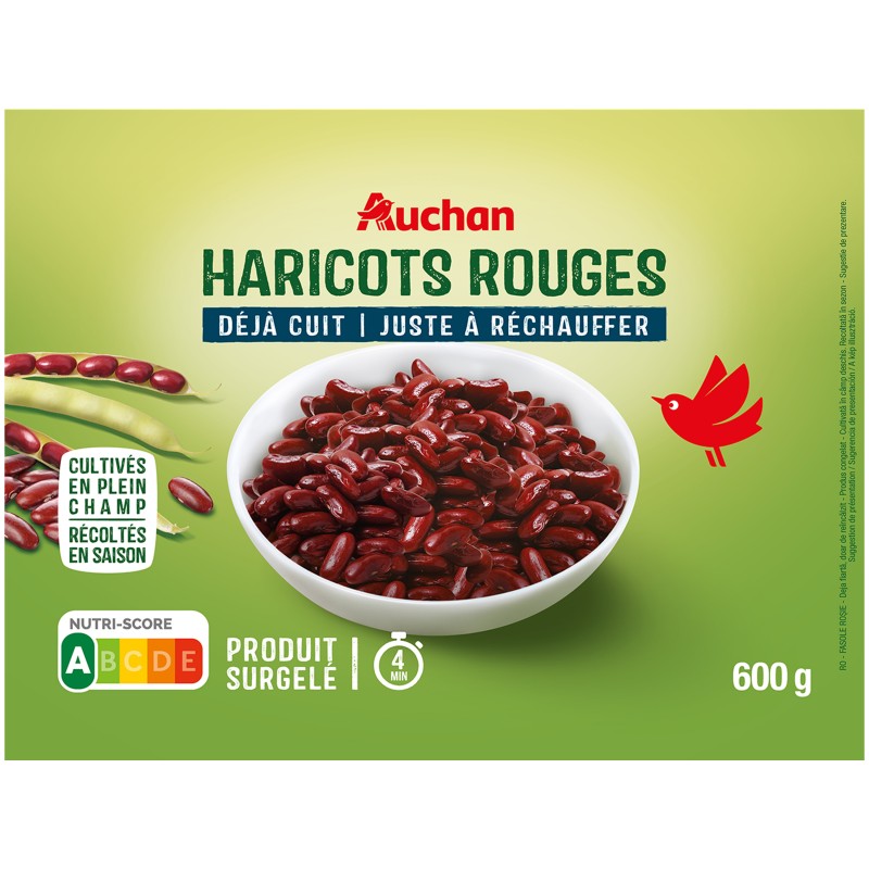 Haricots Rouges Déjà Cuit 600g