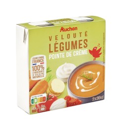 Velouté Légumes Pointe de Crème 2x30cl