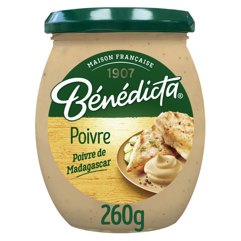 Sauce au poivre de Madagascar 260g