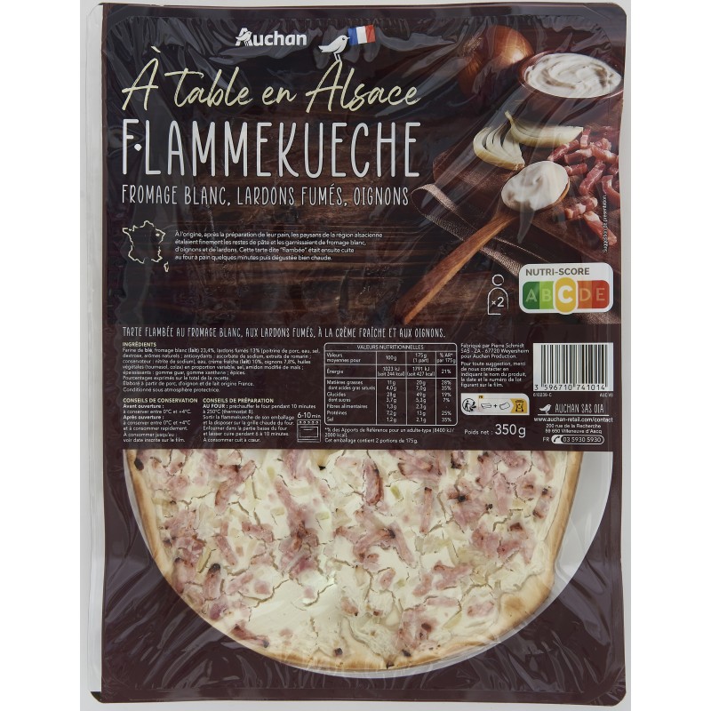 Tarte flambée Alsacienne 350g