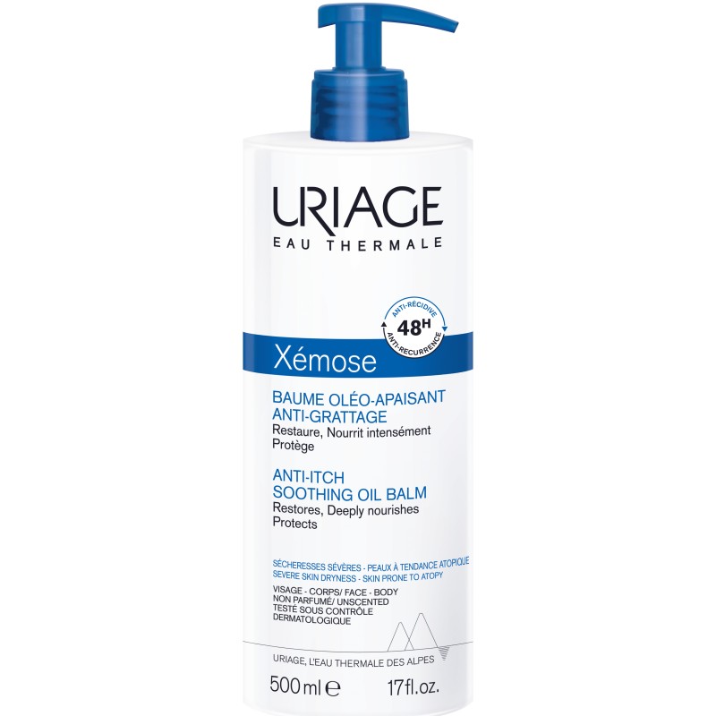 Baume oléo apaisant anti grattage Xémose 500ml