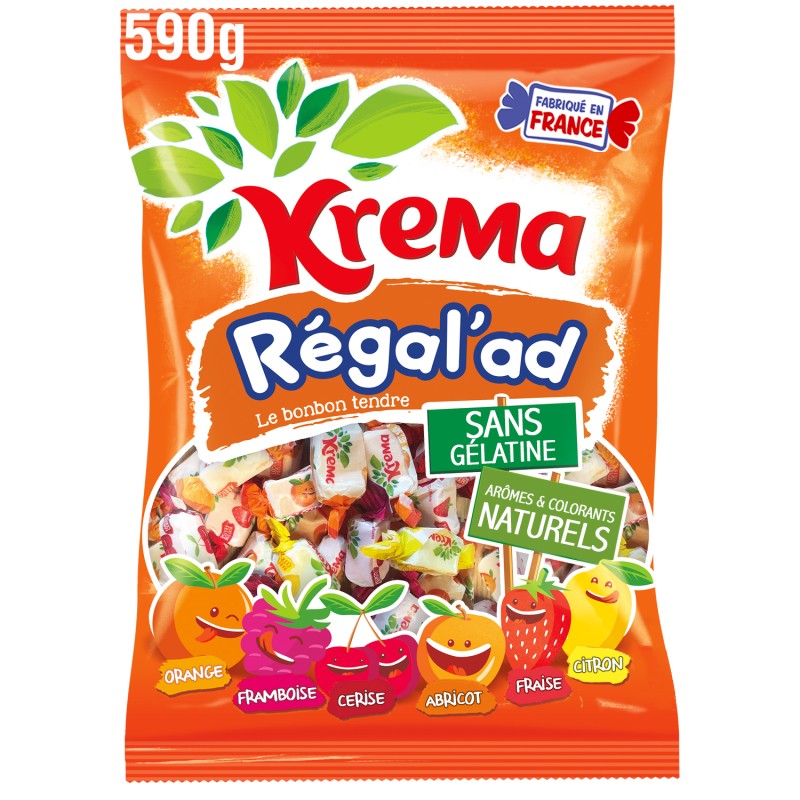 Regal'Ad Bonbons Tendres 590g
