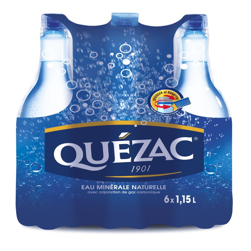 Eau Minérale Naturelle Gazeuse 6x1.15l