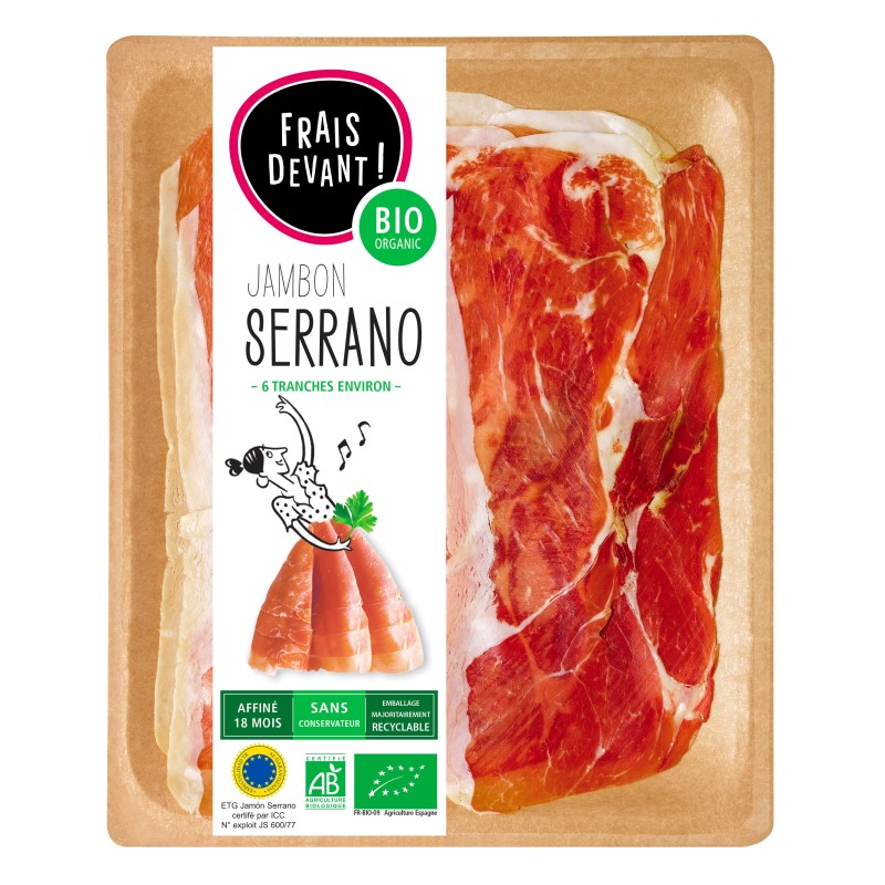 Bio Jambon Serrano 70g